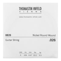 Thumbnail of Thomastik BB26 Single .026 Nickel Round Wound