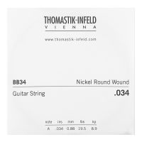Thumbnail of Thomastik BB34 Single .034 Nickel Round Wound