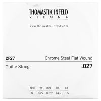 Thumbnail of Thomastik CF27 Single .027 Chrome Steel Flat Wound