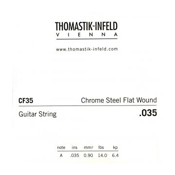 Preview van Thomastik CF35 Single .035 Chrome Steel Flat Wound