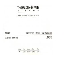 Thumbnail van Thomastik CF35 Single .035 Chrome Steel Flat Wound