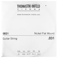 Thumbnail of Thomastik GB31 Single .031 Nickel Flat Wound
