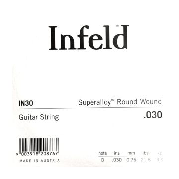 Preview of Thomastik IN30 Single Infeld super alloy .030 roundwound
