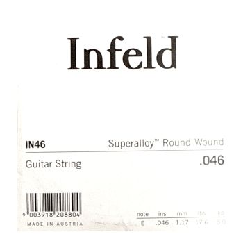 Preview of Thomastik IN46 Single Infeld super alloy .046 roundwound