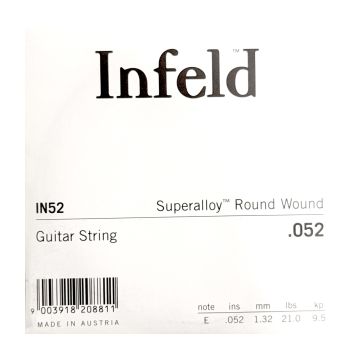 Preview of Thomastik IN52 Single Infeld super alloy .052 roundwound