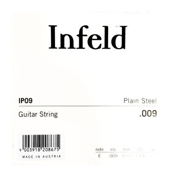 Preview van Thomastik IP09 Single Infeld super alloy .009 Plain Steel