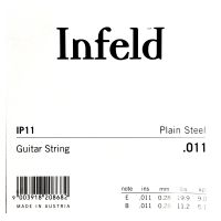 Thumbnail van Thomastik IP11 Single Infeld super alloy .011 Plain Steel