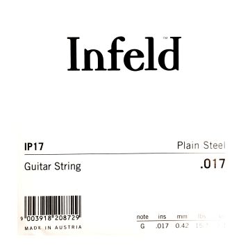 Preview of Thomastik IP17 Single Infeld super alloy .017 Plain Steel