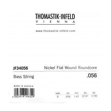 Preview van Thomastik JF32056 single .056 Jazz Flat Short Scale