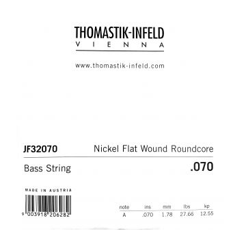 Preview van Thomastik JF32070 single .070 Jazz Flat Short Scale