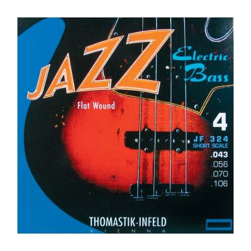 Preview van Thomastik JF324 Jazz Flat Short Scale