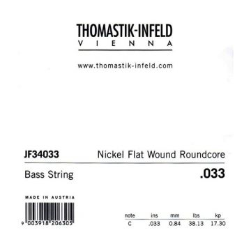 Preview of Thomastik JF34033 .033 single Jazz Flat