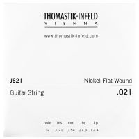 Thumbnail of Thomastik JS21 Single .021 Nickel Flat Wound