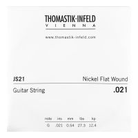 Thumbnail van Thomastik JS21 Single .021 Nickel Flat Wound