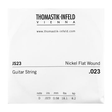 Preview van Thomastik JS23 Single .023 Nickel Flat Wound