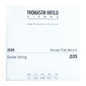 Preview of Thomastik JS35 Single .035 Nickel Flat Wound