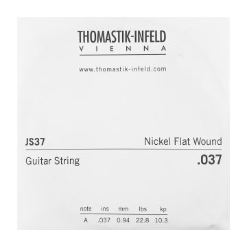 Preview van Thomastik JS37 Single .037 Nickel Flat Wound
