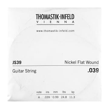 Preview of Thomastik JS39 Single .039 Nickel Flat Wound