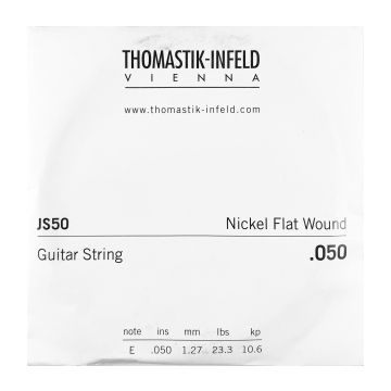 Preview of Thomastik JS50 Single .050 Nickel Flat Wound