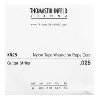 Thumbnail of Thomastik KN25 Single .025 Nylon Tape Wound on Rope Core