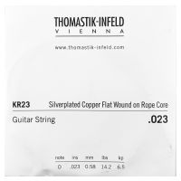 Thumbnail of Thomastik KR23 Single .023 Silverplated Copper Flat Wound on Rope Core