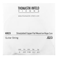 Thumbnail of Thomastik KR23 Single .023 Silverplated Copper Flat Wound on Rope Core