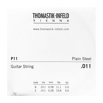 Preview of Thomastik P11 Single .011 Plain Steel