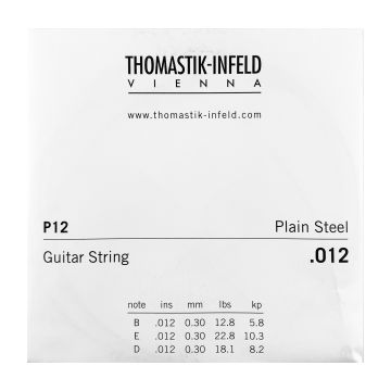 Preview of Thomastik P12 Single .012 Plain Steel