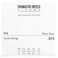 Thumbnail van Thomastik P15 Single .015 Plain Steel