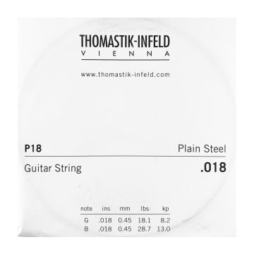 Preview of Thomastik P18 Single .018 Plain Steel
