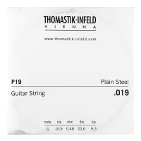 Thumbnail van Thomastik P19 Single .019 Plain Steel