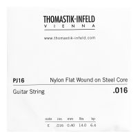 Thumbnail of Thomastik PJ16 Single .016 Nylon Flat Wound on Rope Core