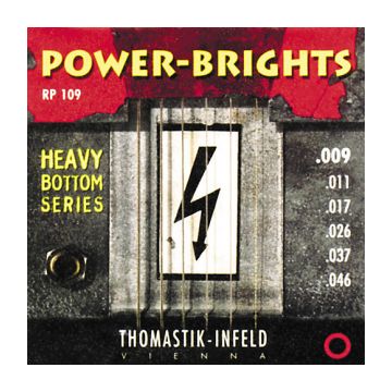 Preview van Thomastik RP109 Power Brights Heavy Bottom