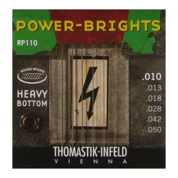 Preview van Thomastik RP110 Power Brights Heavy Bottom