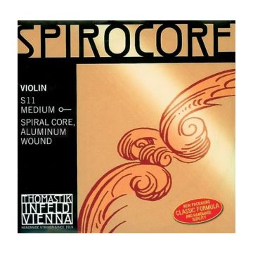 Preview of Thomastik S11 A  Violin 4/4  Spirocore Spiral core Medium
