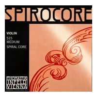 Thumbnail van Thomastik S15 Violin 4/4  Spirocore Spiral core Medium