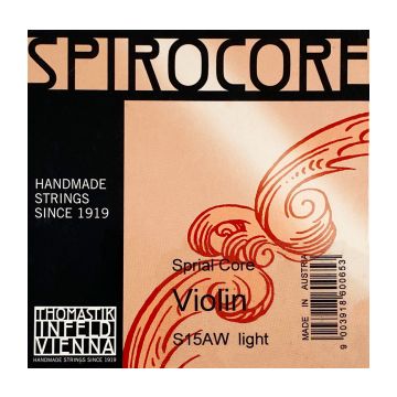 Preview van Thomastik S15AW Violin 4/4 Spirocore Light