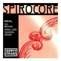Thumbnail van Thomastik S16 G string  Violin 4/4  Spirocore Spiral core Medium