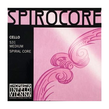 Preview van Thomastik S31 Cello 4/4 Spirocore Medium