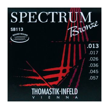Preview van Thomastik SB113 Spectrum Bronze Round wound