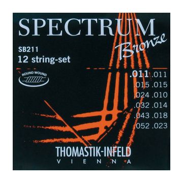 Preview of Thomastik SB211 Spectrum Bronze 12 String