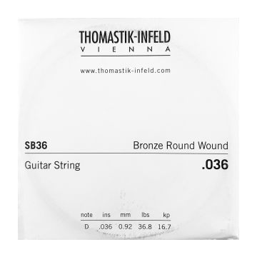 Preview of Thomastik SB36 Single .036 Bronze Round Wound