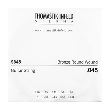 Preview of Thomastik SB45 Single .045 Bronze Round Wound