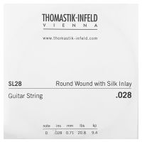 Thumbnail of Thomastik SL28 Single .028 Round Wound with Silk Inlay
