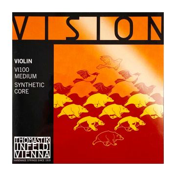 Preview of Thomastik VI100 Violin 4/4 Vision Synthetic core Medium