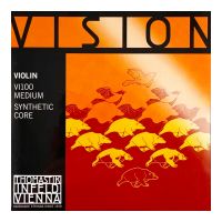 Thumbnail van Thomastik VI100 Violin 4/4 Vision Synthetic core Medium